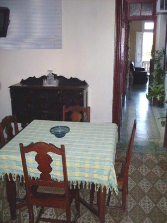 'Dining room' Casas particulares are an alternative to hotels in Cuba.